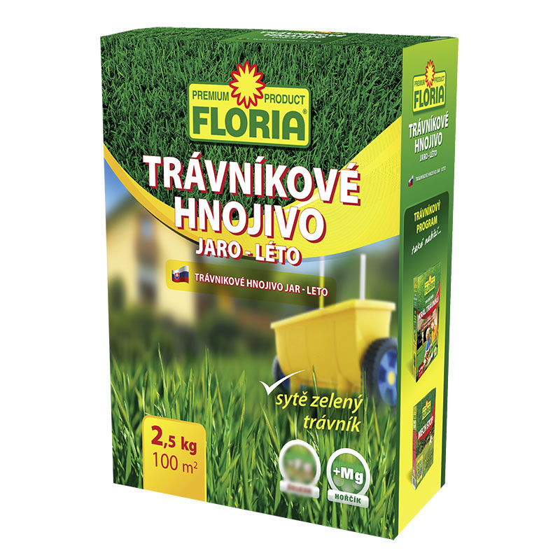 trávníkové hnojivo FLORIA